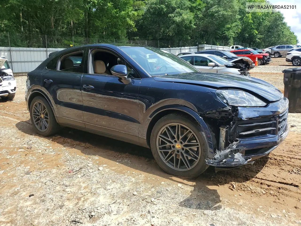 2024 Porsche Cayenne Coupe VIN: WP1BA2AY8RDA52101 Lot: 57823496