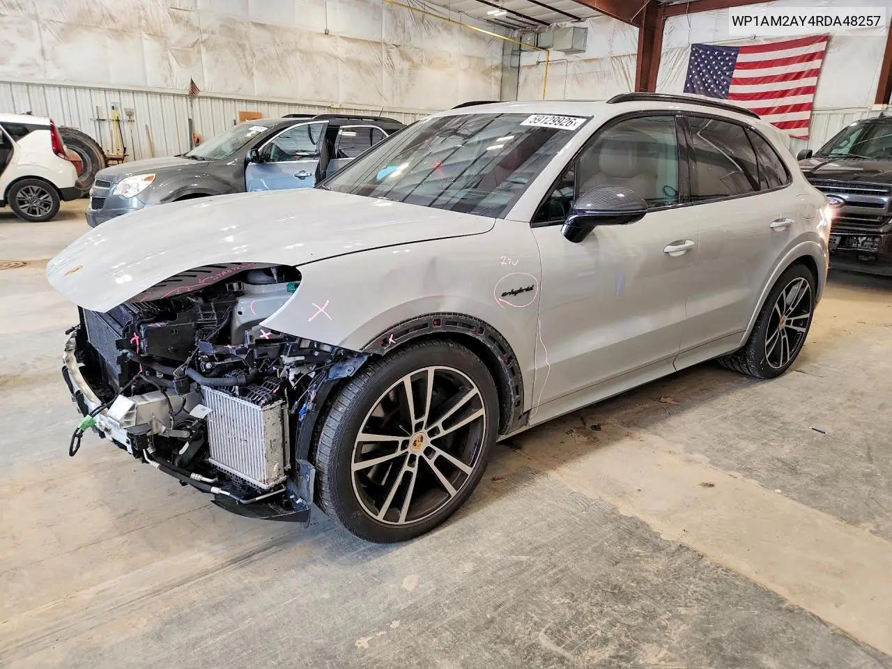 2024 Porsche Cayenne Turbo E-Hybrid VIN: WP1AM2AY4RDA48257 Lot: 59129926