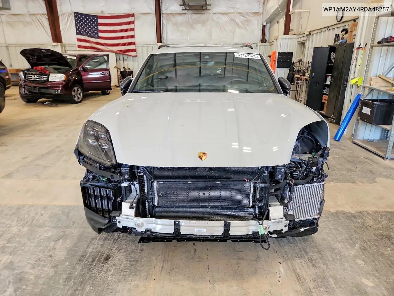 2024 Porsche Cayenne Turbo E-Hybrid VIN: WP1AM2AY4RDA48257 Lot: 59129926