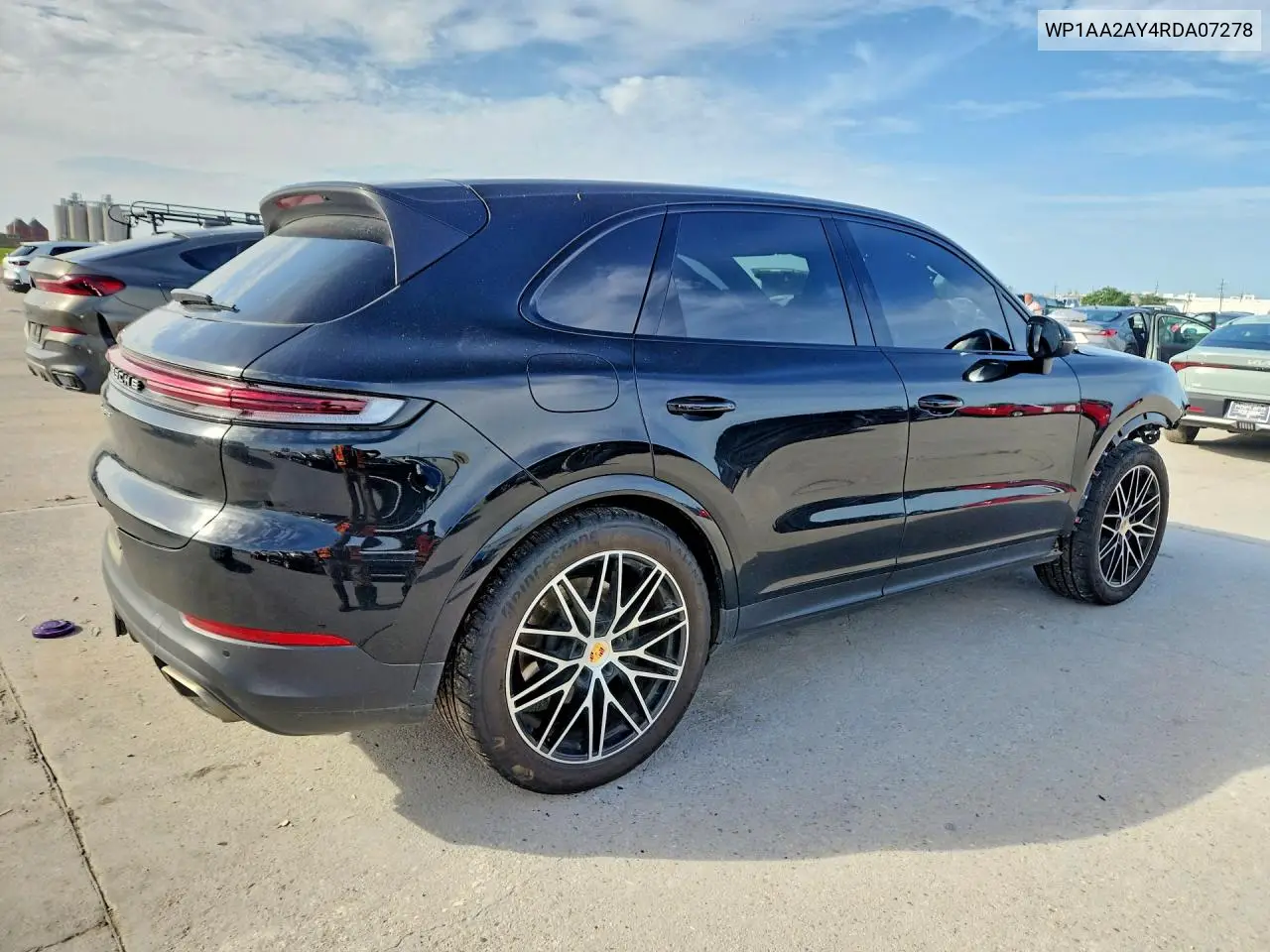 2024 Porsche Cayenne VIN: WP1AA2AY4RDA07278 Lot: 60077896