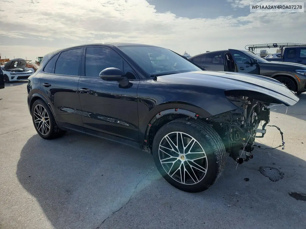 2024 Porsche Cayenne VIN: WP1AA2AY4RDA07278 Lot: 60077896