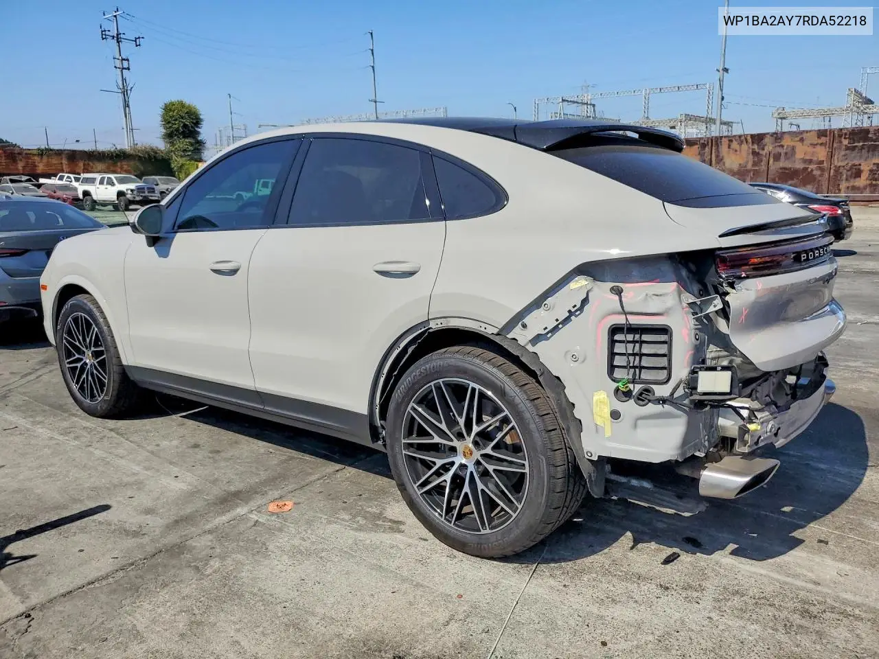 2024 Porsche Cayenne Coupe VIN: WP1BA2AY7RDA52218 Lot: 60257256