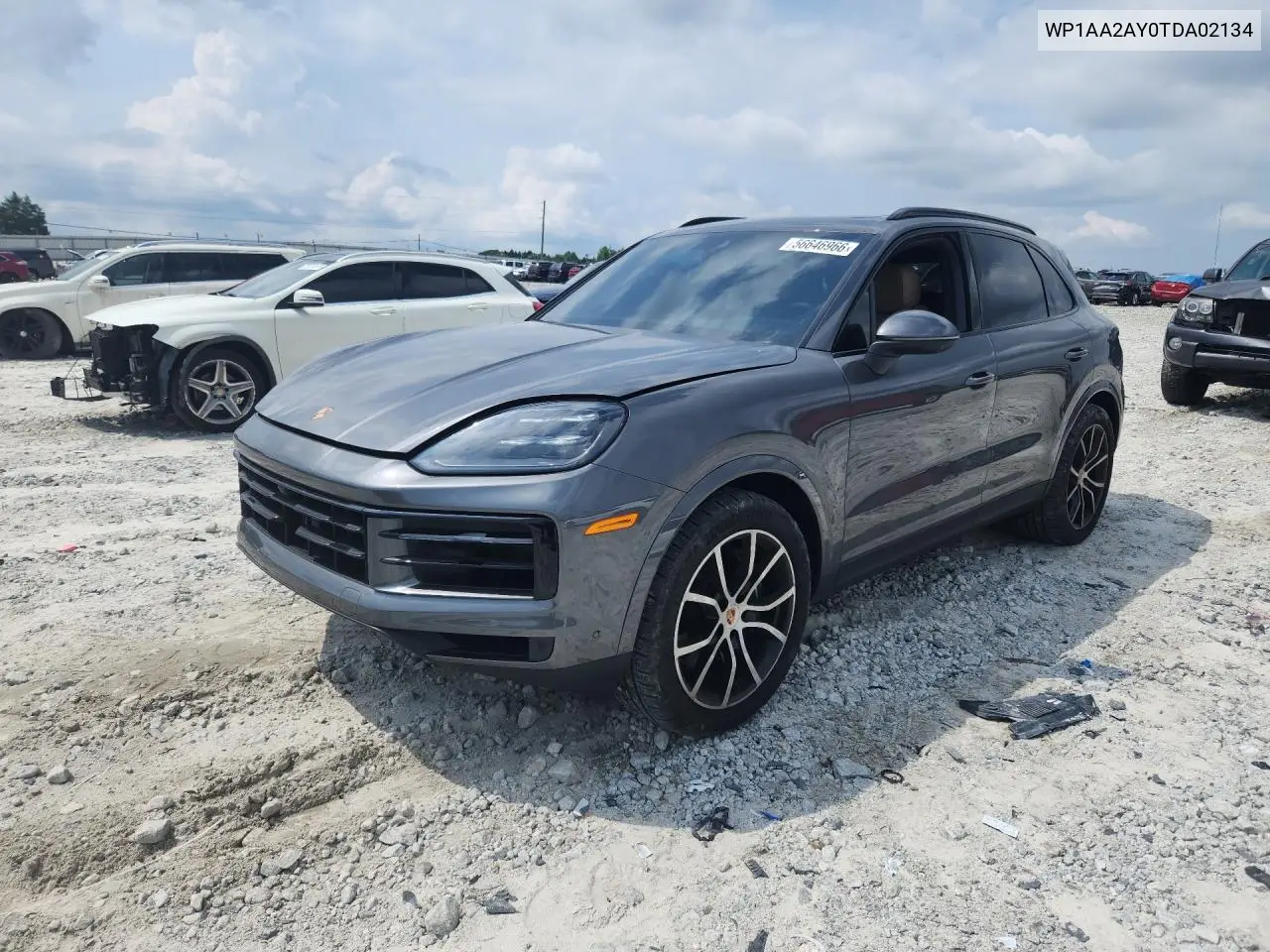 2026 Porsche Cayenne VIN: WP1AA2AY0TDA02134 Lot: 56646966