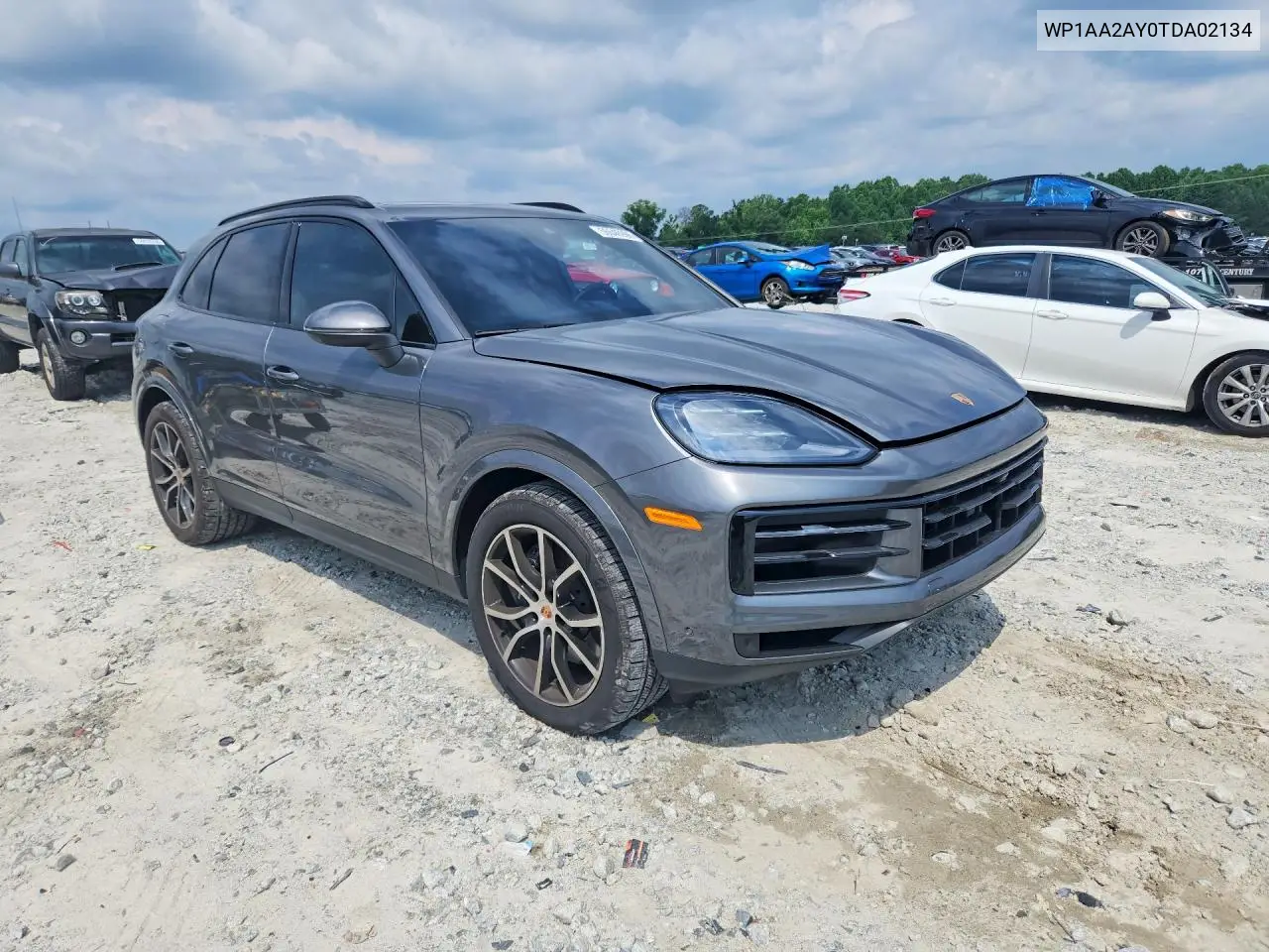 2026 Porsche Cayenne VIN: WP1AA2AY0TDA02134 Lot: 56646966