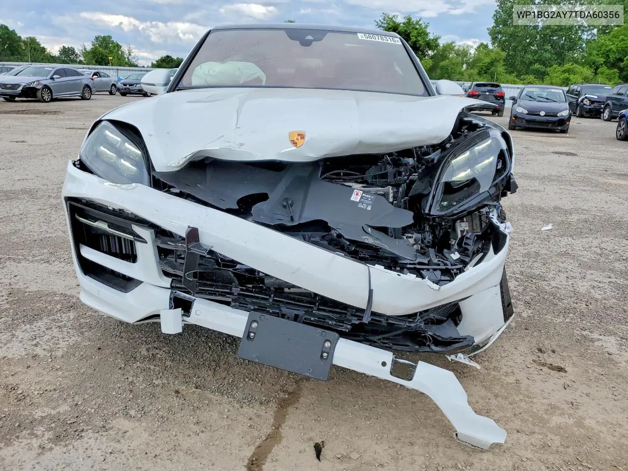 2026 Porsche Cayenne Gts Coupe VIN: WP1BG2AY7TDA60356 Lot: 58078316