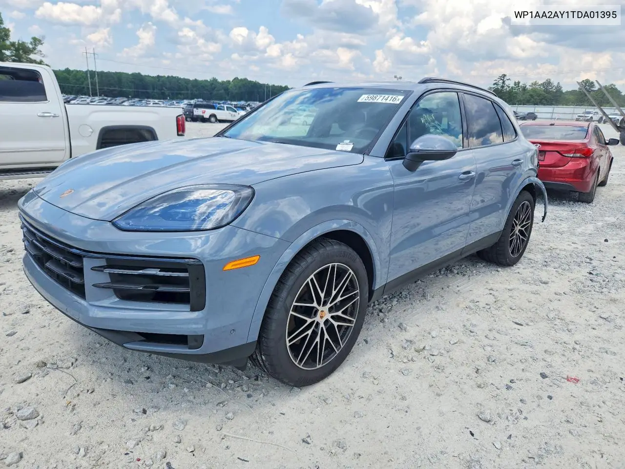 2026 Porsche Cayenne VIN: WP1AA2AY1TDA01395 Lot: 59871416