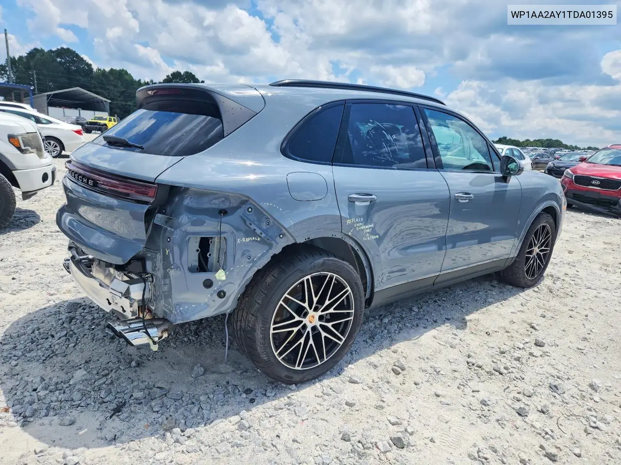 2026 Porsche Cayenne VIN: WP1AA2AY1TDA01395 Lot: 59871416