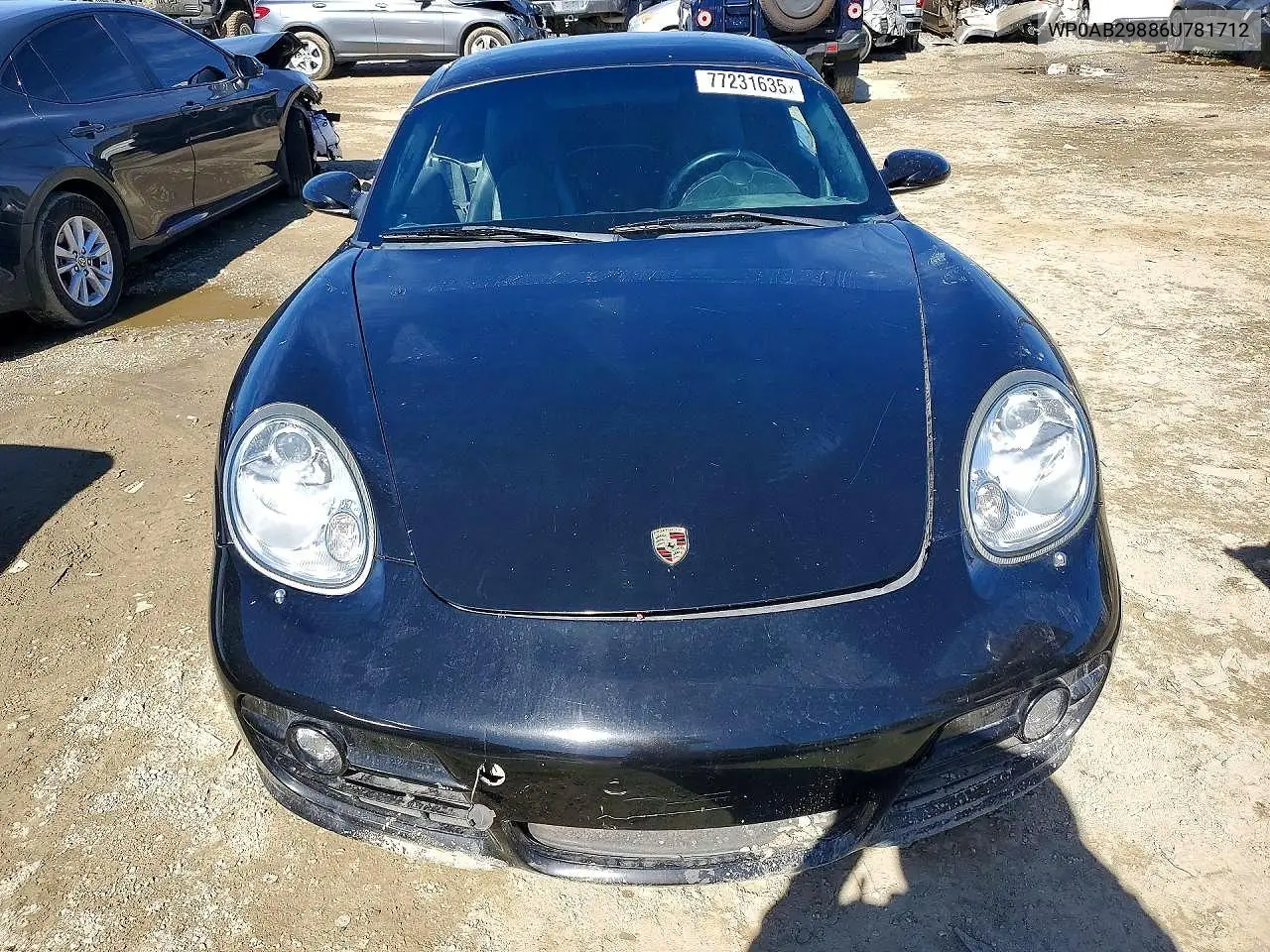 2006 Porsche Cayman S VIN: WP0AB29886U781712 Lot: 50519326