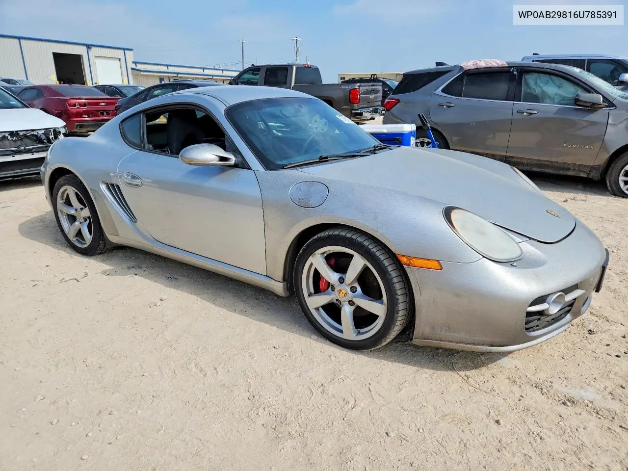 2006 Porsche Cayman S VIN: WP0AB29816U785391 Lot: 57467736