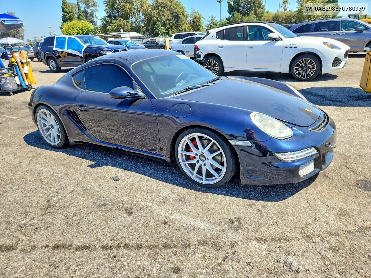 2007 Porsche Cayman S VIN: WP0AB29887U780979 Lot: 60130446