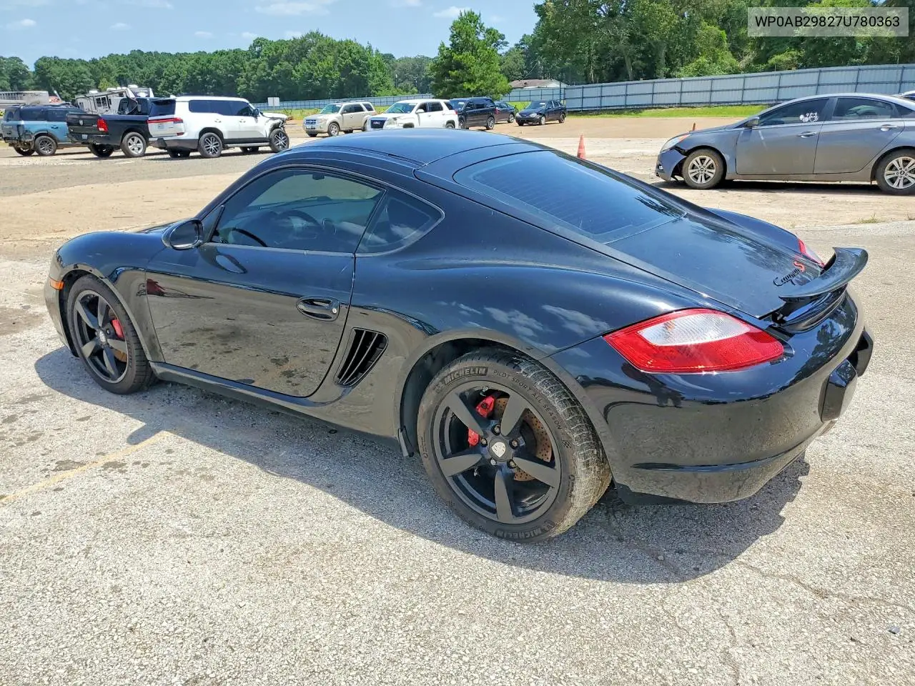 2007 Porsche Cayman S VIN: WP0AB29827U780363 Lot: 61333876