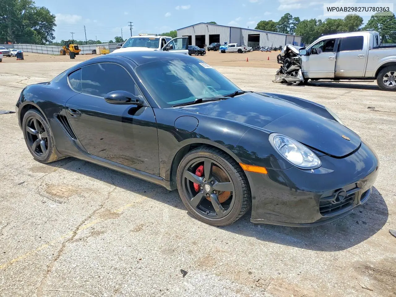 2007 Porsche Cayman S VIN: WP0AB29827U780363 Lot: 61333876
