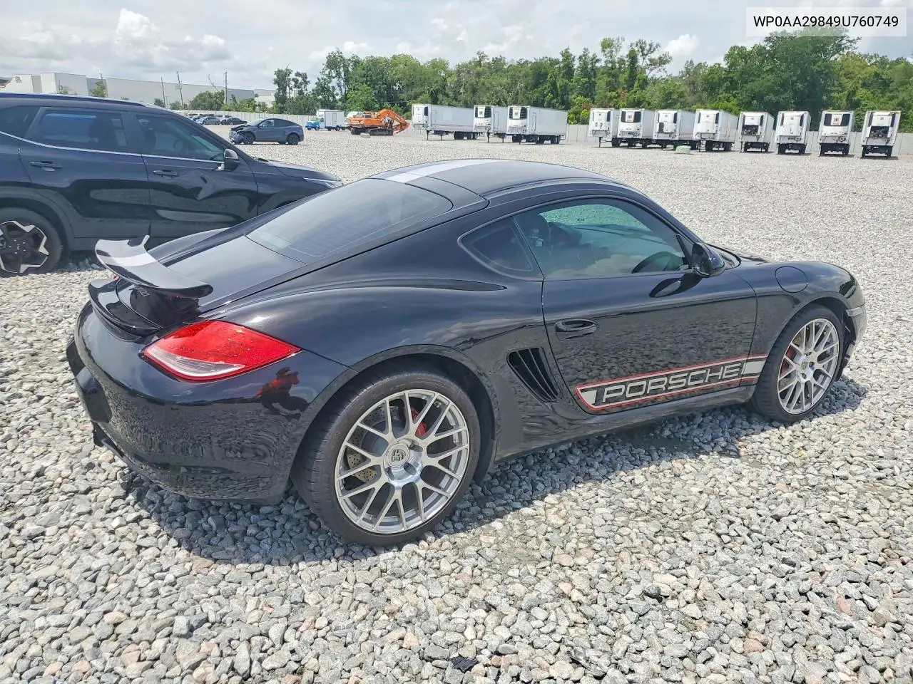 2009 Porsche Cayman VIN: WP0AA29849U760749 Lot: 55125796