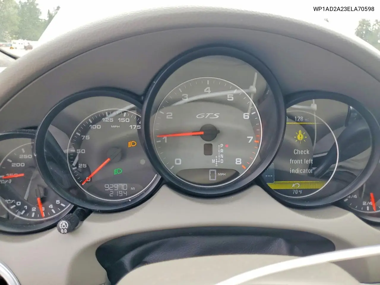 2014 Porsche Cayman Gts VIN: WP1AD2A23ELA70598 Lot: 58954166