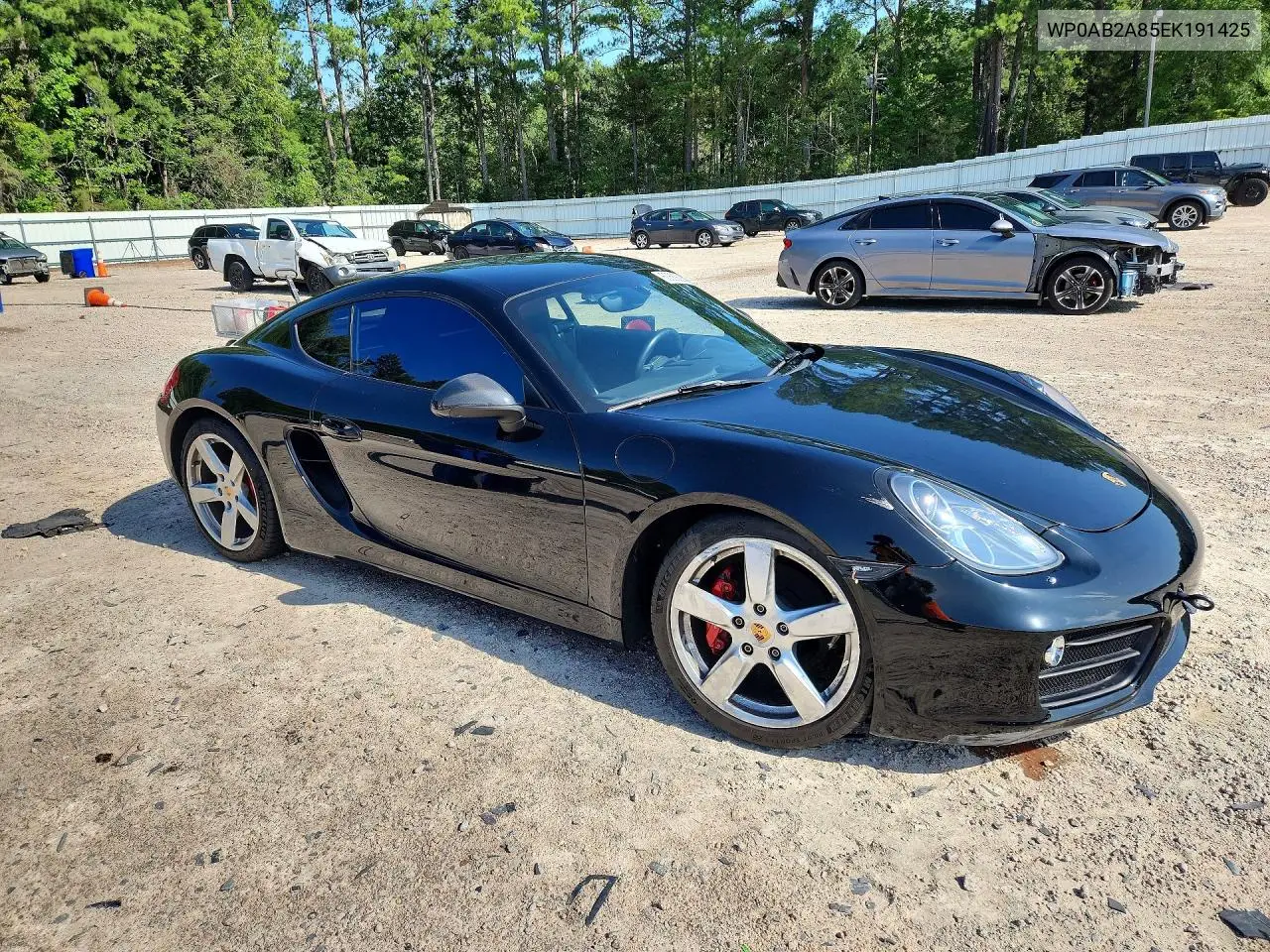 2014 Porsche Cayman S VIN: WP0AB2A85EK191425 Lot: 60889226