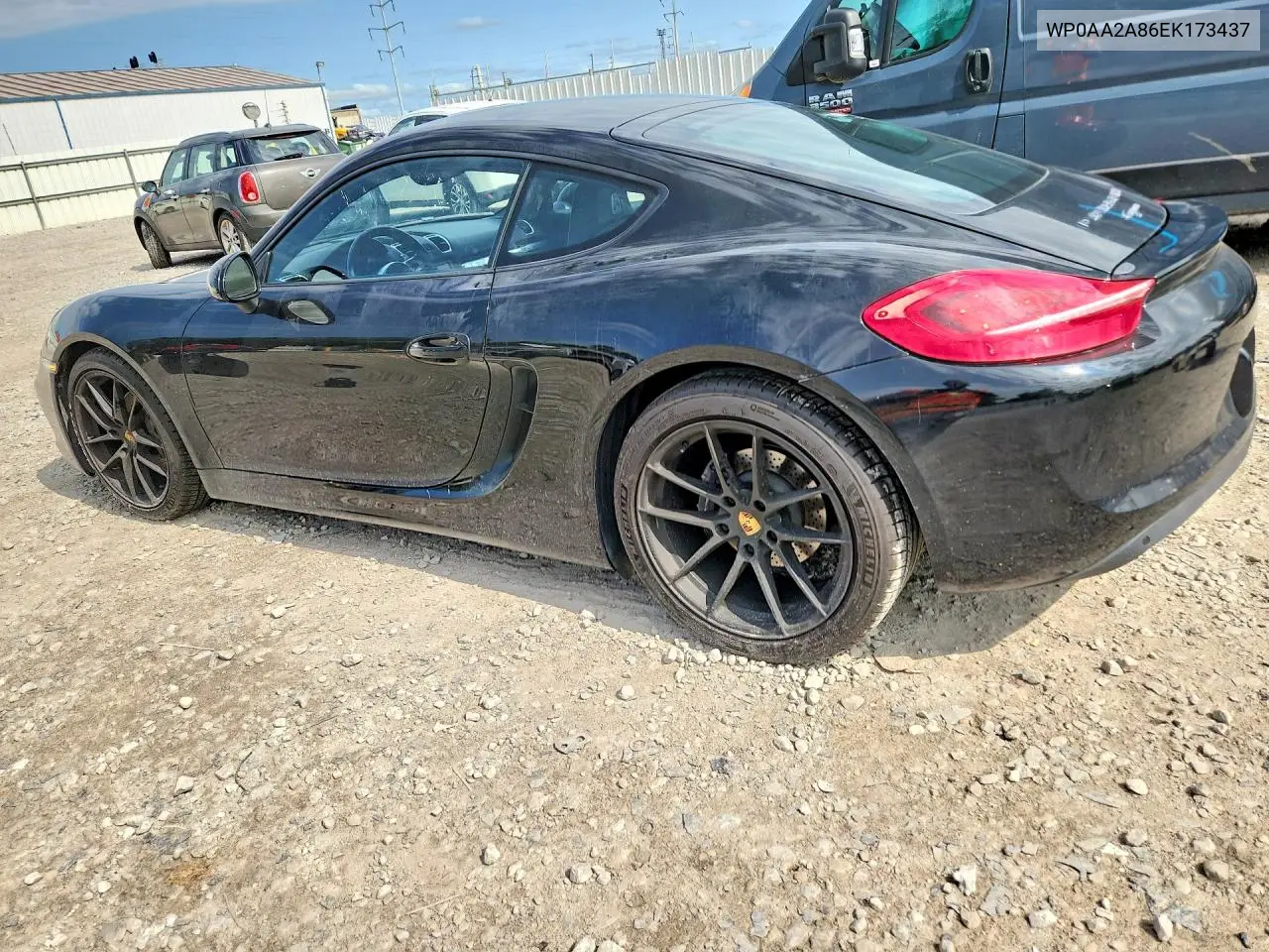 2014 Porsche Cayman VIN: WP0AA2A86EK173437 Lot: 61147116