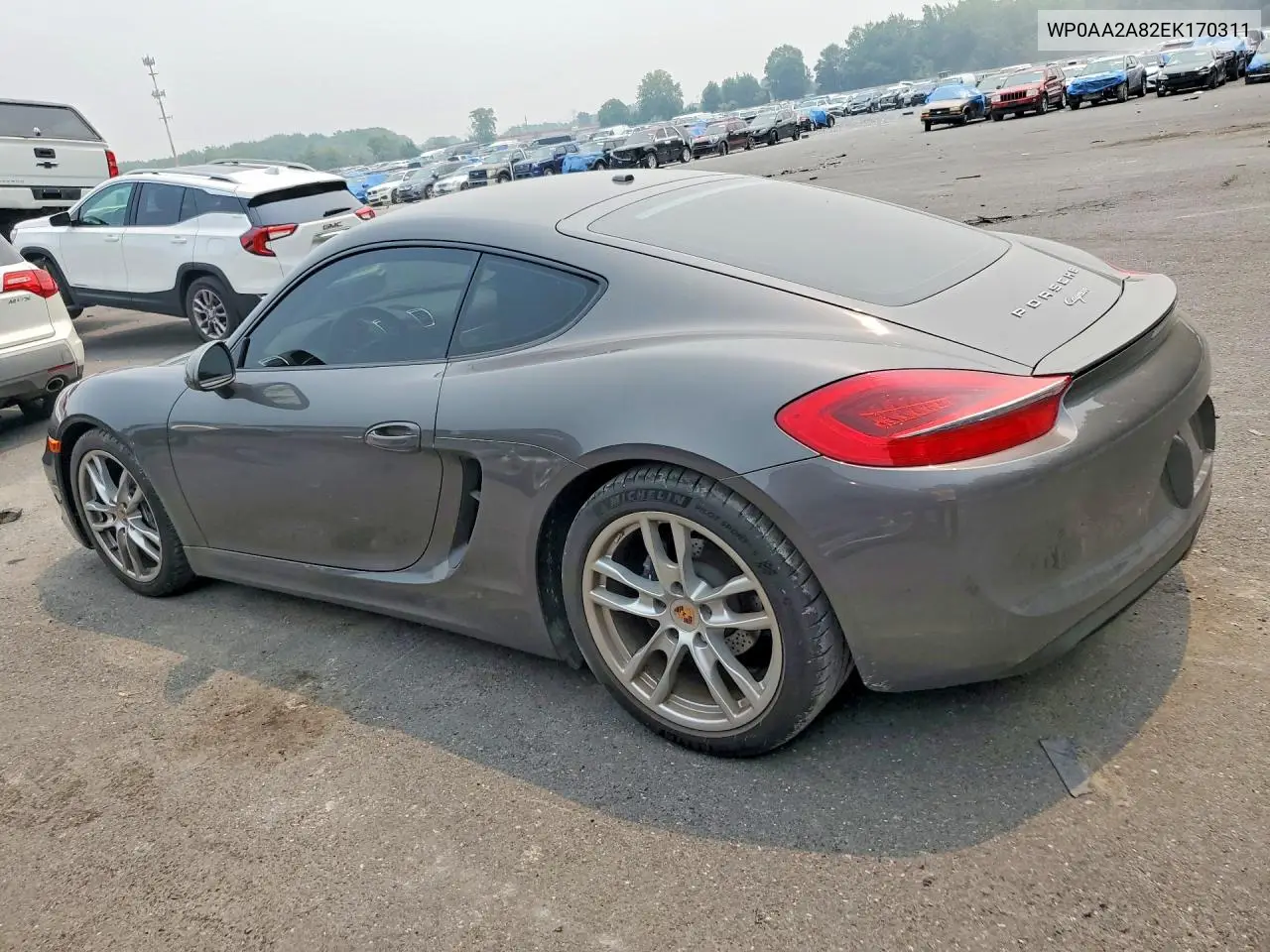 2014 Porsche Cayman VIN: WP0AA2A82EK170311 Lot: 61700996