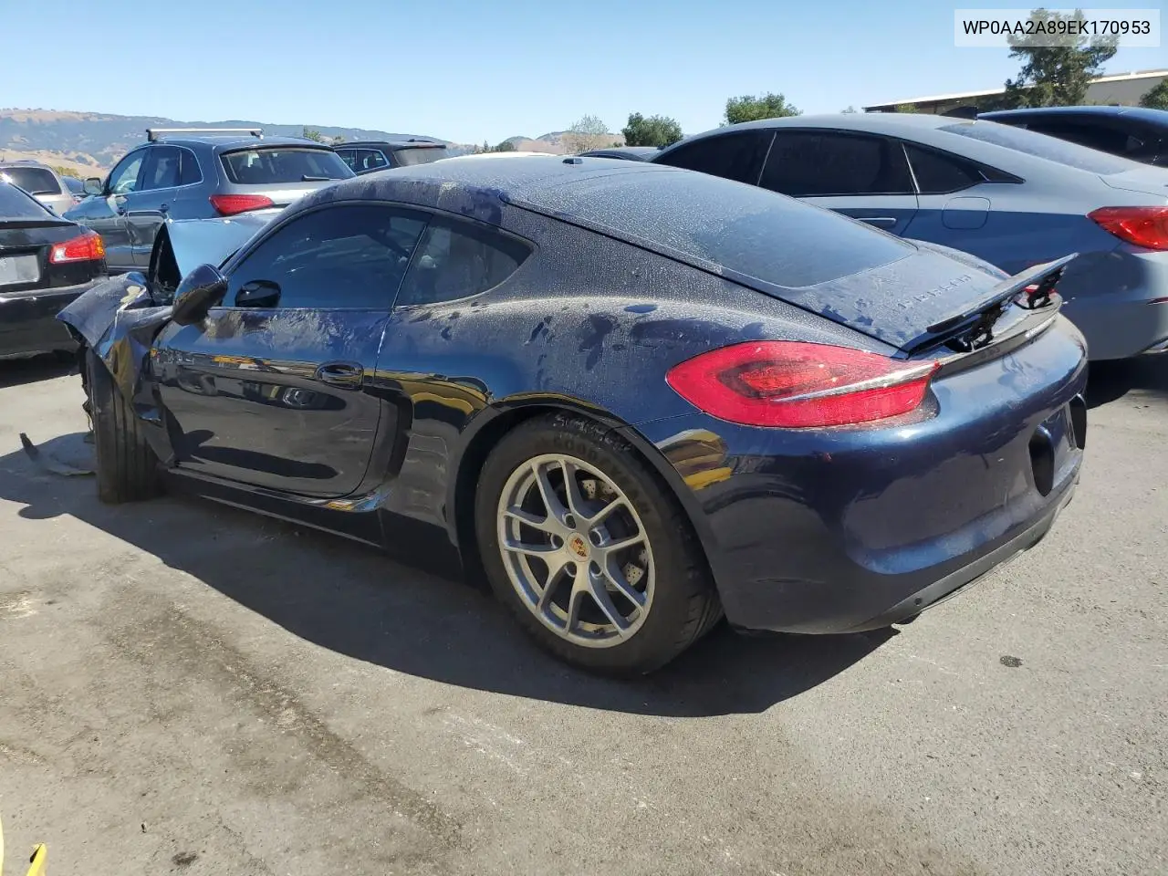 2014 Porsche Cayman VIN: WP0AA2A89EK170953 Lot: 70712463