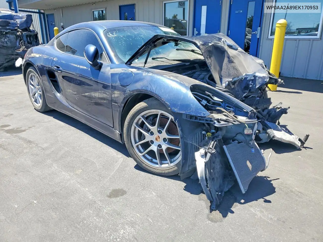 2014 Porsche Cayman VIN: WP0AA2A89EK170953 Lot: 70712463