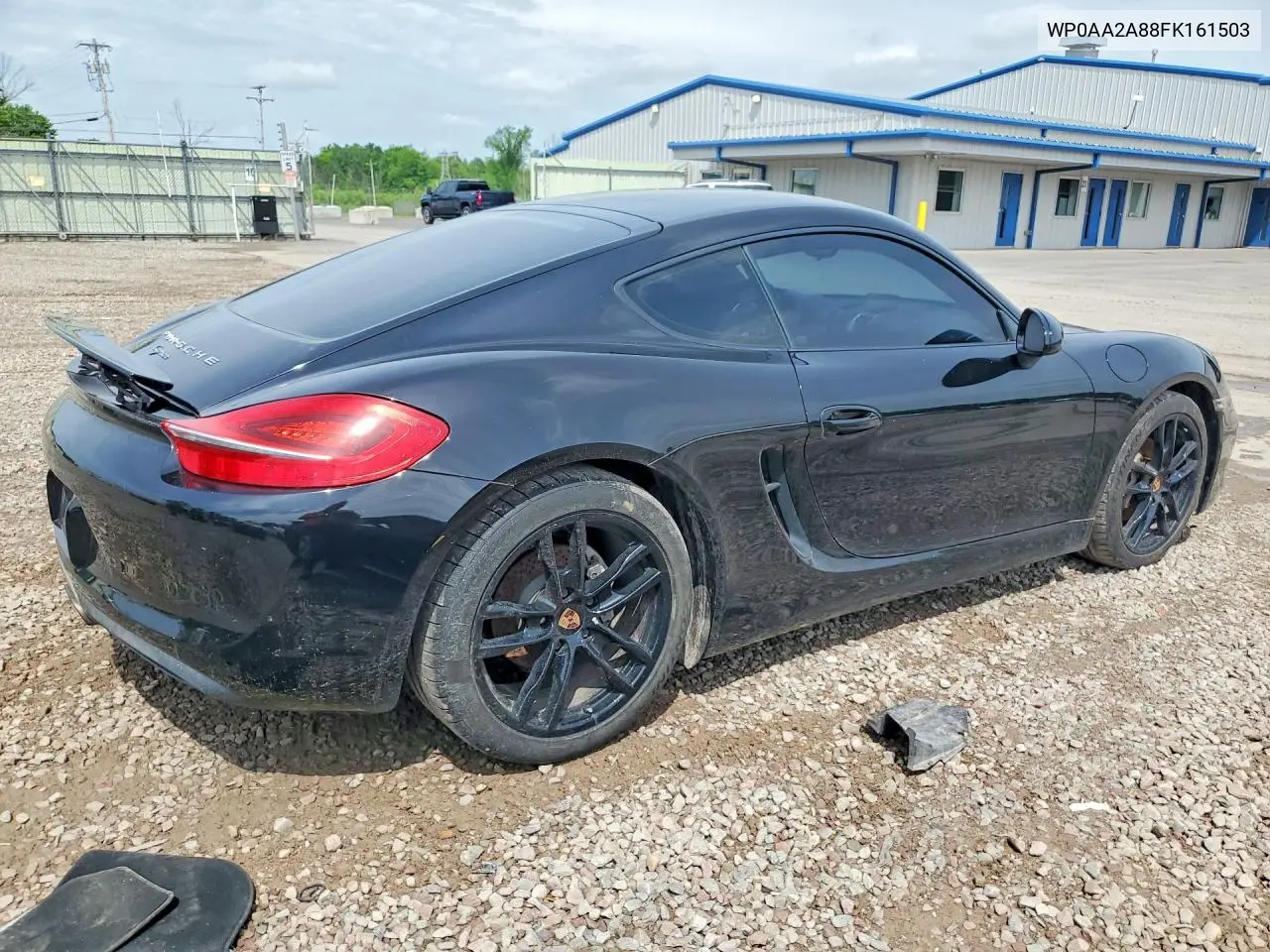 2015 Porsche Cayman VIN: WP0AA2A88FK161503 Lot: 56594446