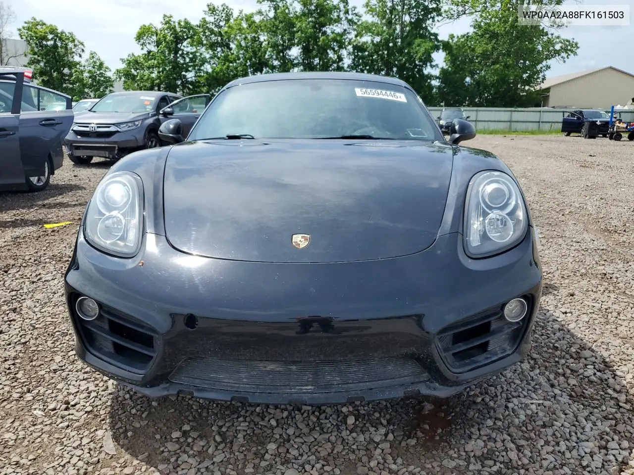 2015 Porsche Cayman VIN: WP0AA2A88FK161503 Lot: 56594446