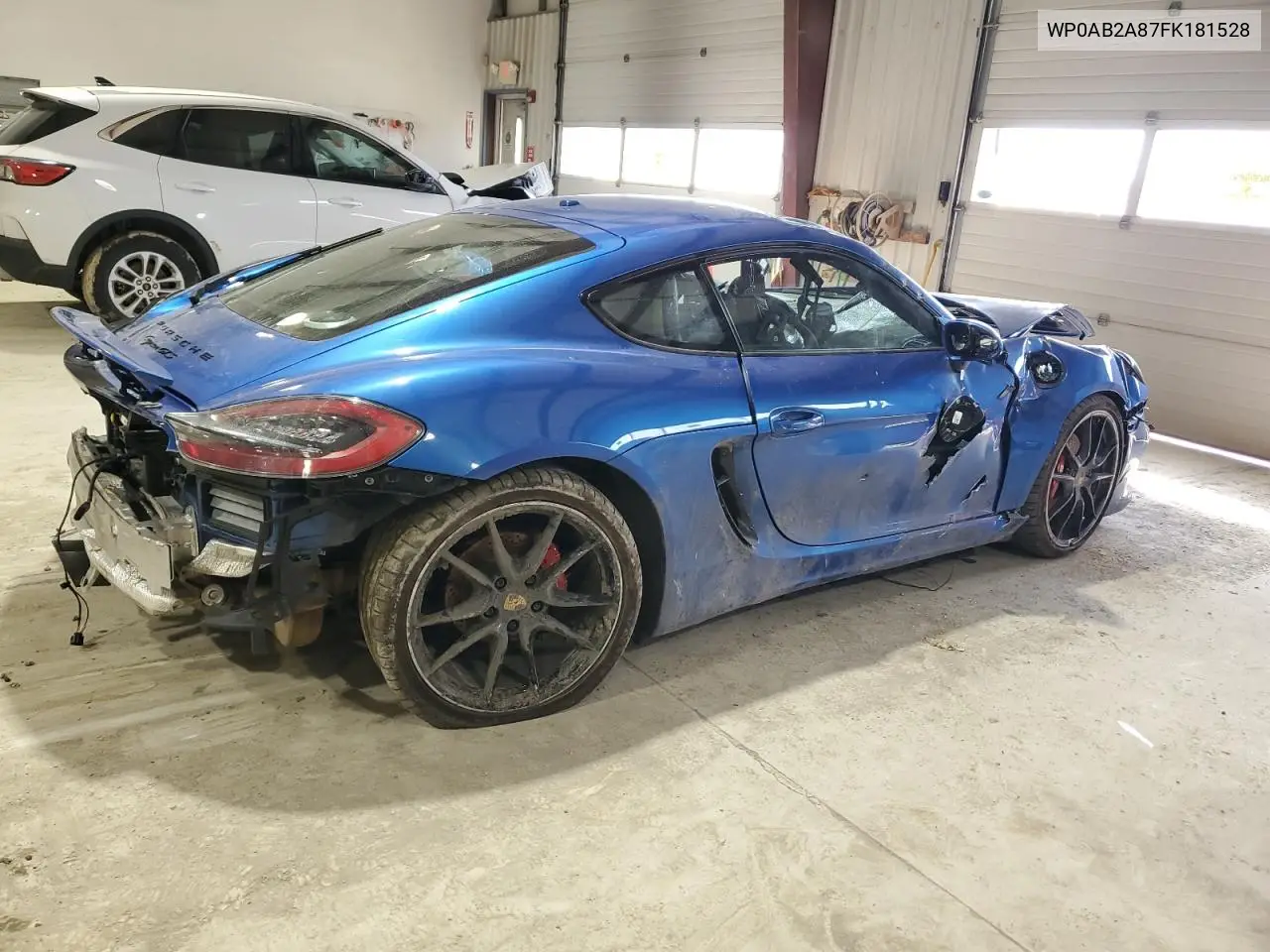 2015 Porsche Cayman S VIN: WP0AB2A87FK181528 Lot: 73425155