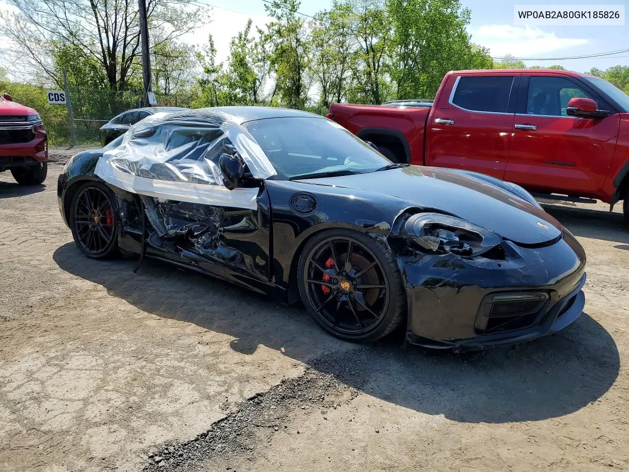 2016 Porsche Cayman Gts VIN: WP0AB2A80GK185826 Lot: 53161356