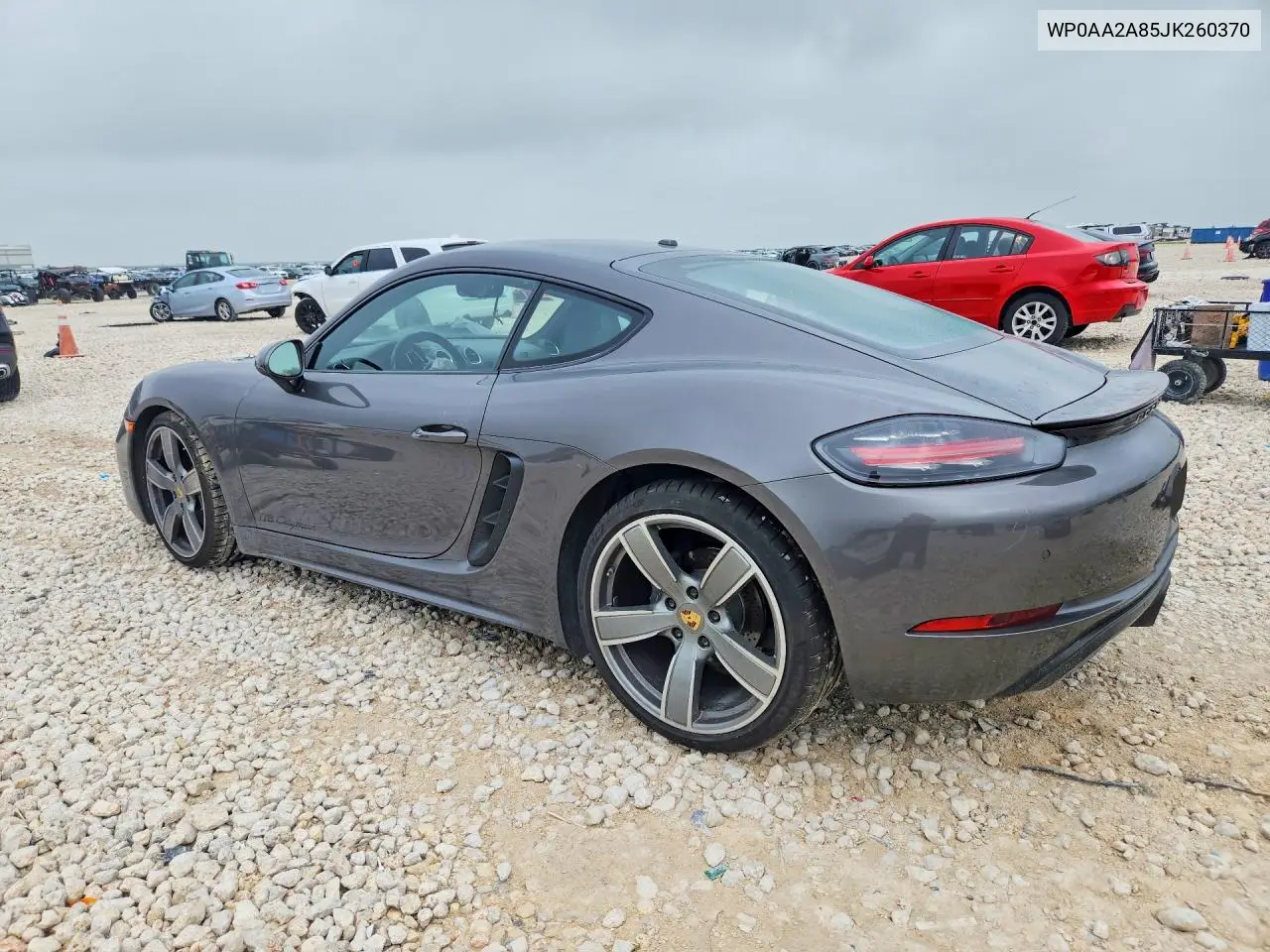 2018 Porsche Cayman VIN: WP0AA2A85JK260370 Lot: 57442366