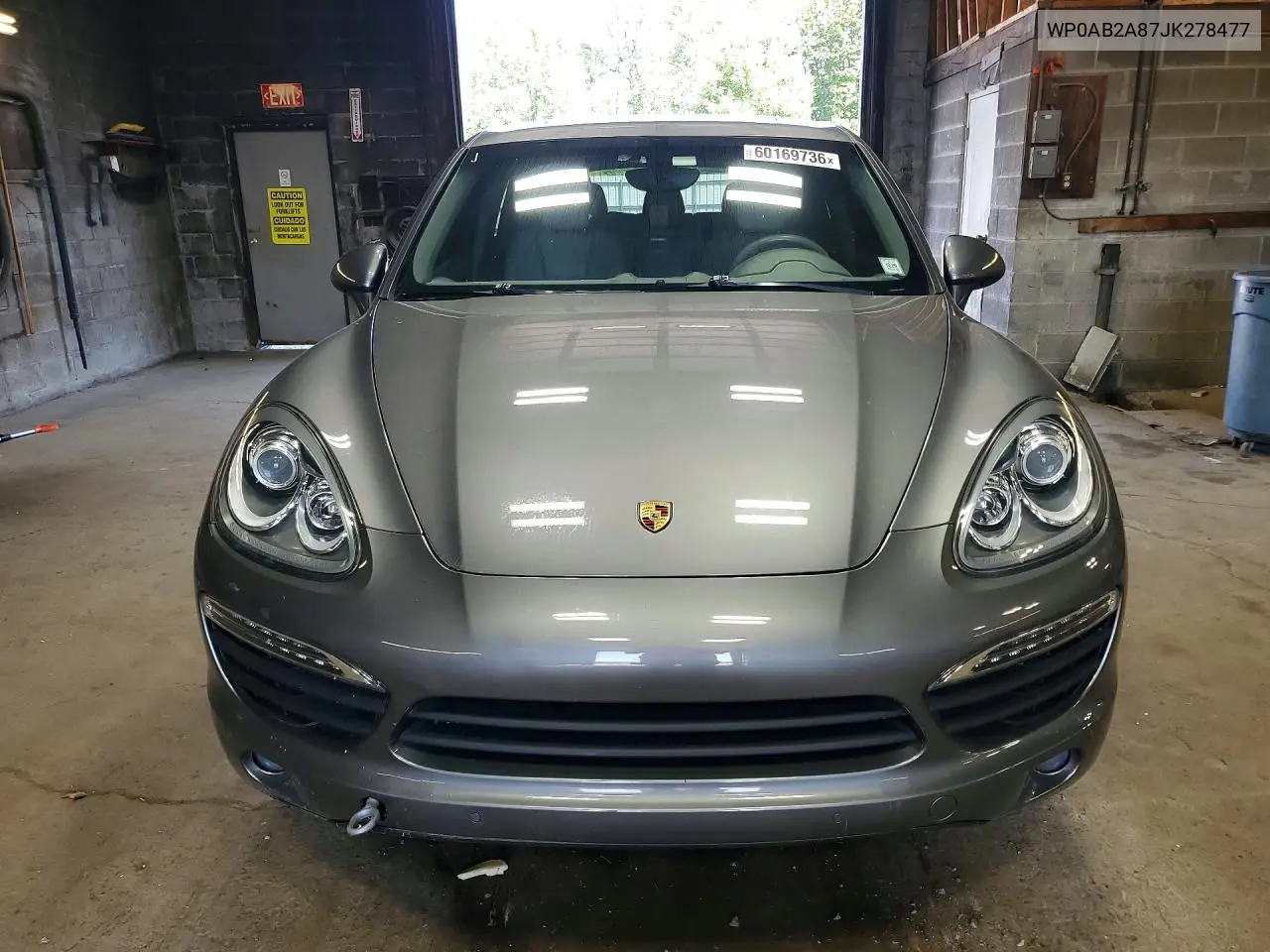 2018 Porsche Cayman S VIN: WP0AB2A87JK278477 Lot: 60169736