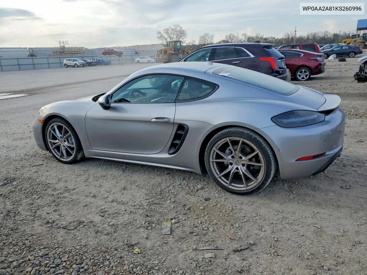 2019 Porsche Cayman Base VIN: WP0AA2A81KS260996 Lot: 48864856