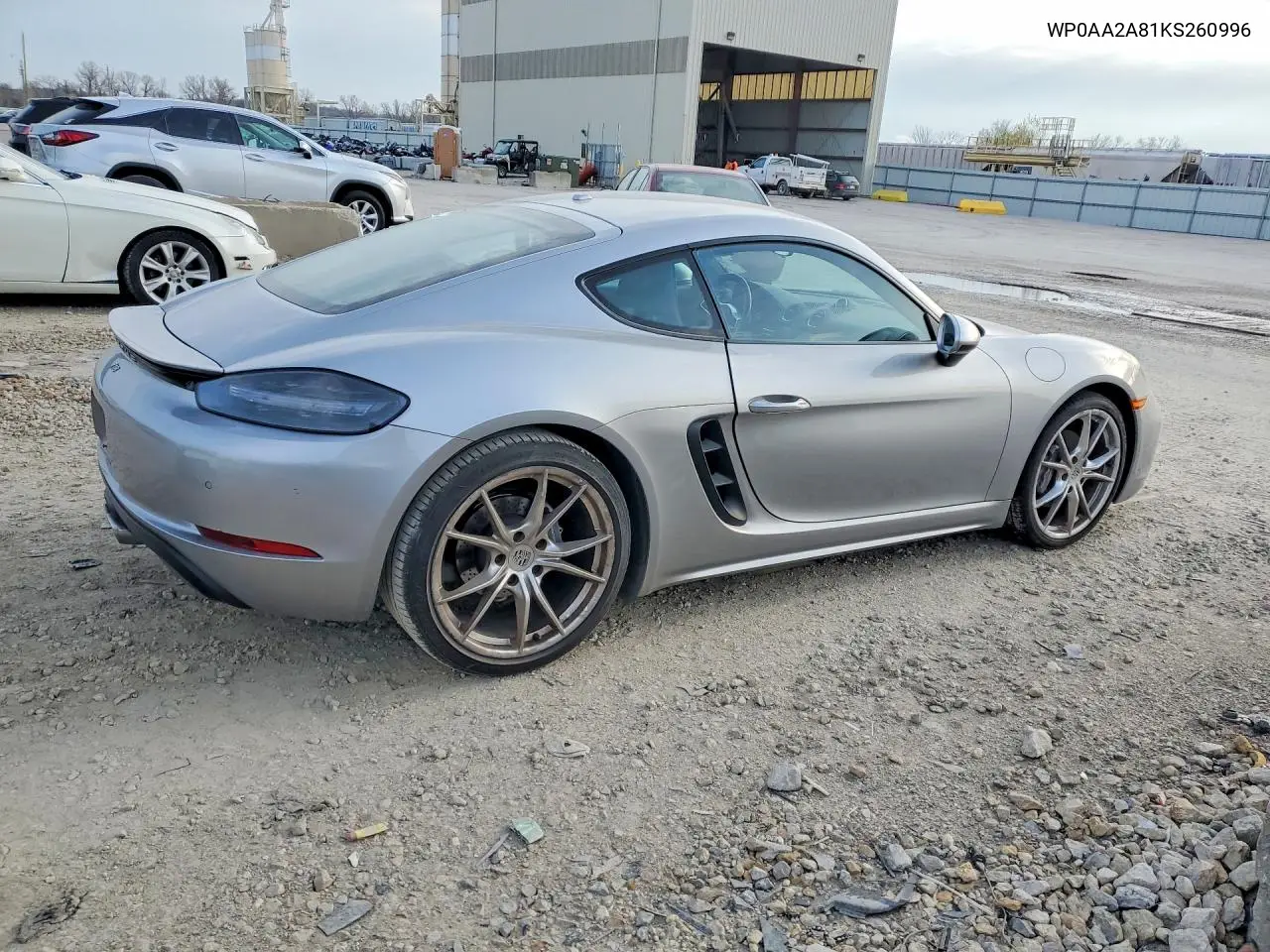 2019 Porsche Cayman Base VIN: WP0AA2A81KS260996 Lot: 48864856
