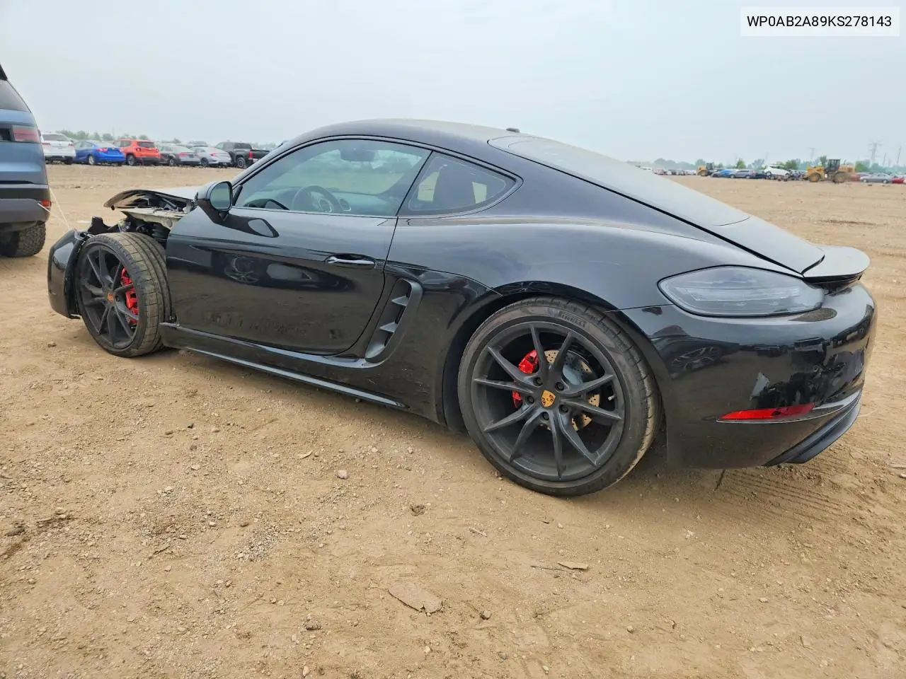 2019 Porsche Cayman S VIN: WP0AB2A89KS278143 Lot: 61604316