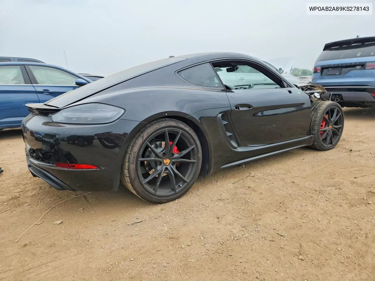 2019 Porsche Cayman S VIN: WP0AB2A89KS278143 Lot: 61604316