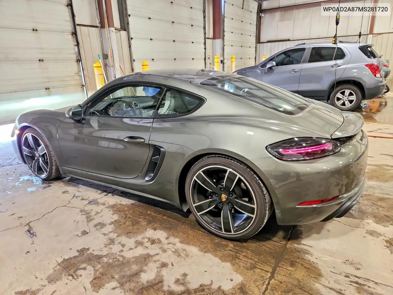 2021 Porsche Cayman Gts VIN: WP0AD2A87MS281720 Lot: 59321176