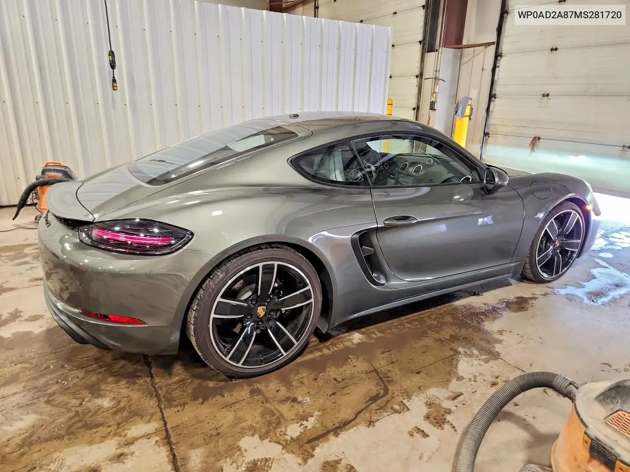 2021 Porsche Cayman Gts VIN: WP0AD2A87MS281720 Lot: 59321176