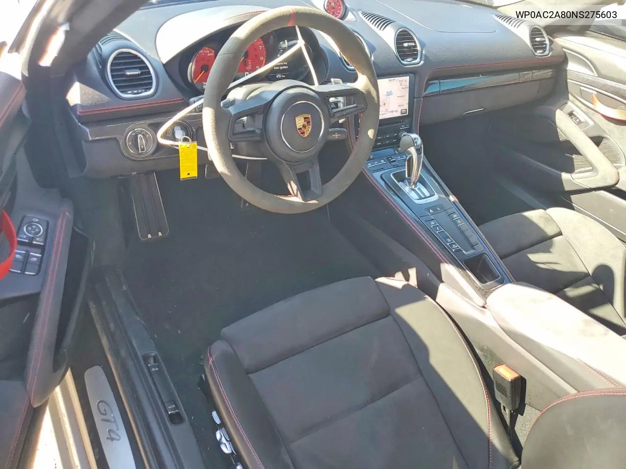 2022 Porsche Cayman Gt4 VIN: WP0AC2A80NS275603 Lot: 51987996