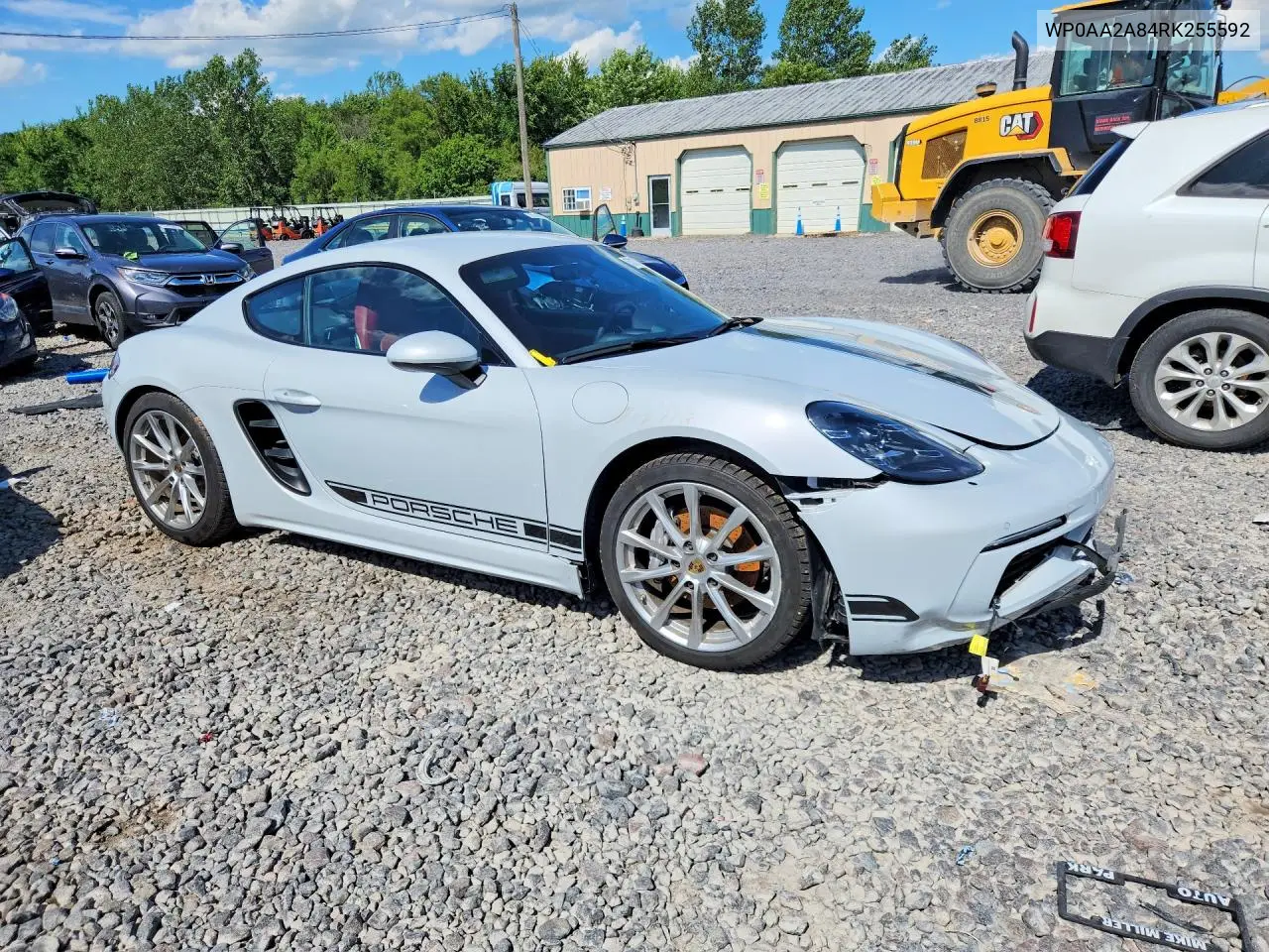 2024 Porsche Cayman Base VIN: WP0AA2A84RK255592 Lot: 57877536