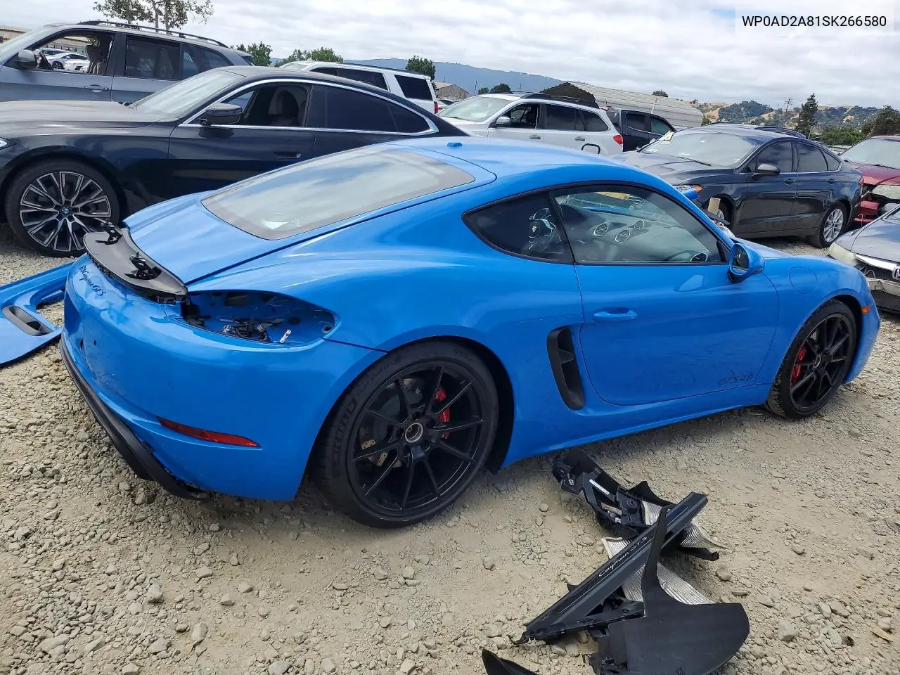 2025 Porsche Cayman Gts VIN: WP0AD2A81SK266580 Lot: 58125496