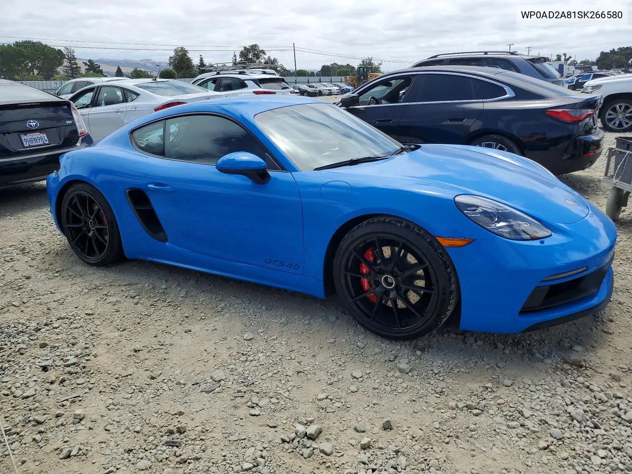 2025 Porsche Cayman Gts VIN: WP0AD2A81SK266580 Lot: 58125496