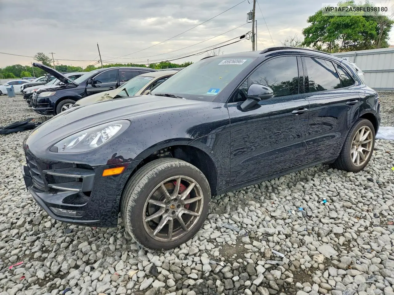 2015 Porsche Macan Turbo VIN: WP1AF2A58FLB98180 Lot: 55926096