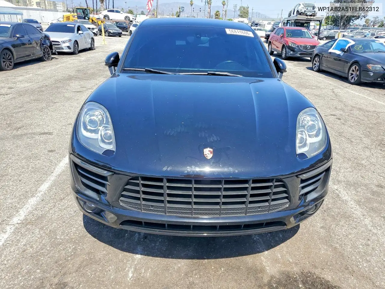 2015 Porsche Macan S VIN: WP1AB2A51FLB62312 Lot: 56844606