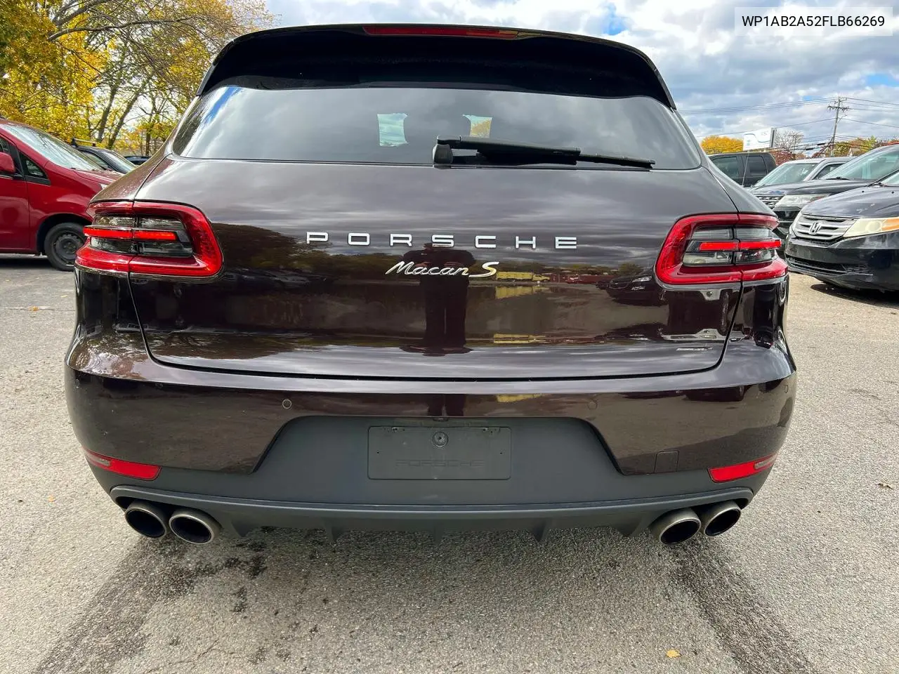 WP1AB2A52FLB66269 2015 Porsche Macan S