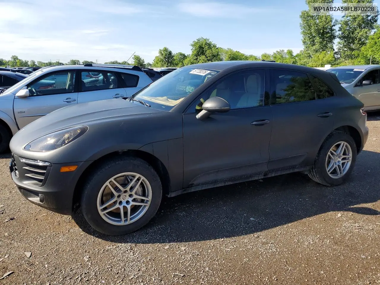 2015 Porsche Macan S VIN: WP1AB2A58FLB70228 Lot: 57720376