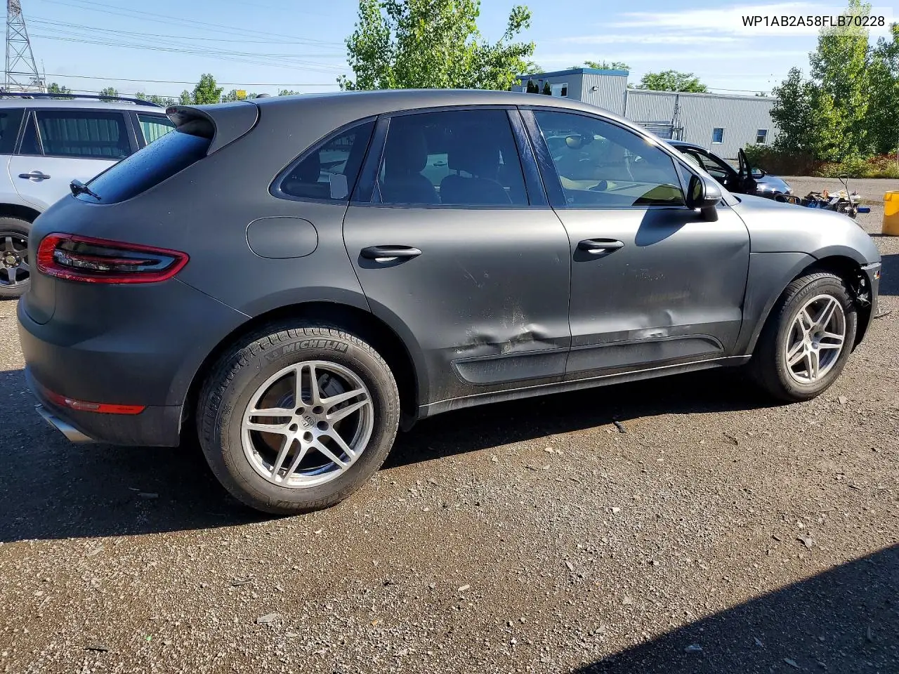 2015 Porsche Macan S VIN: WP1AB2A58FLB70228 Lot: 57720376