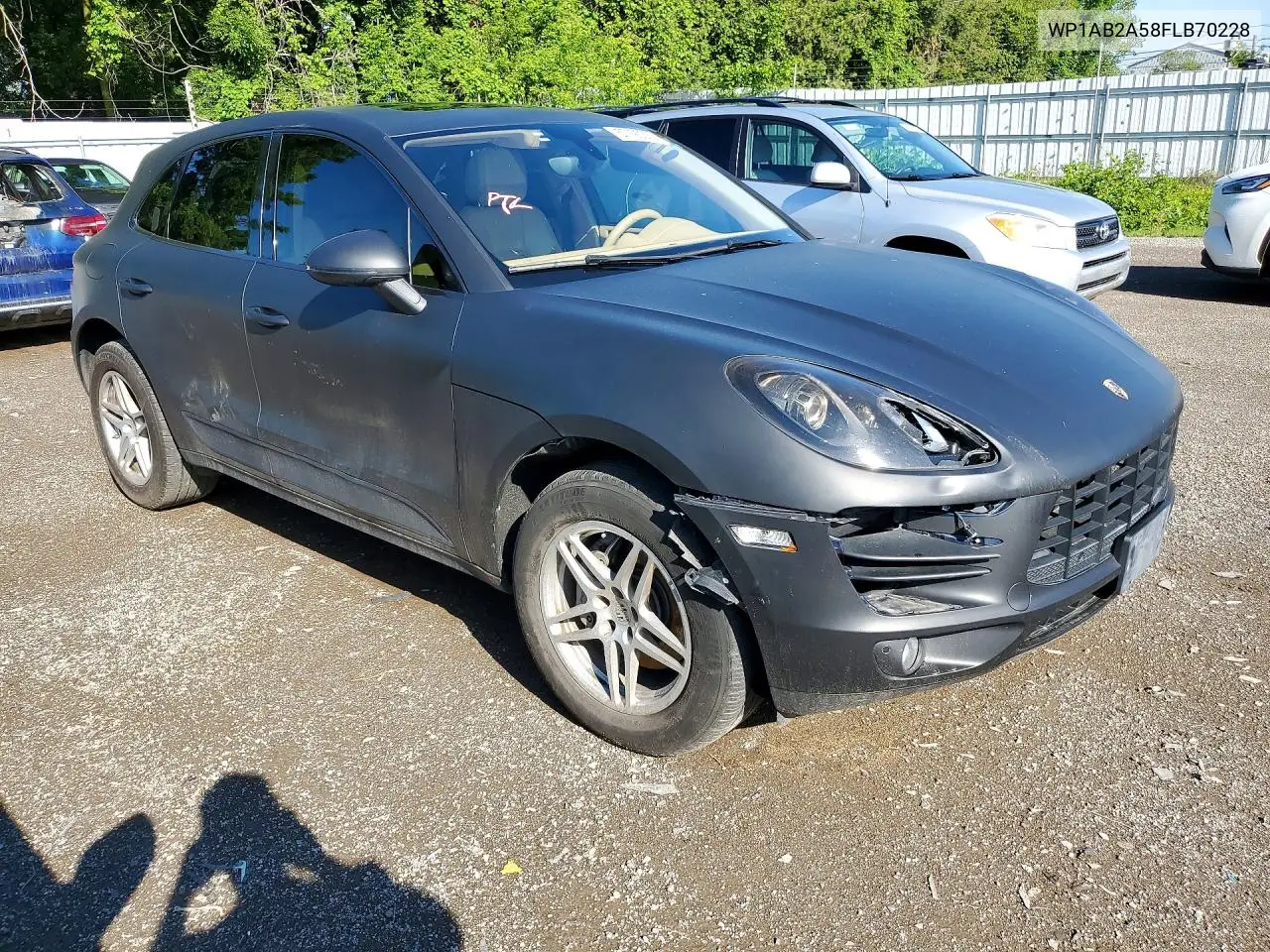 2015 Porsche Macan S VIN: WP1AB2A58FLB70228 Lot: 57720376