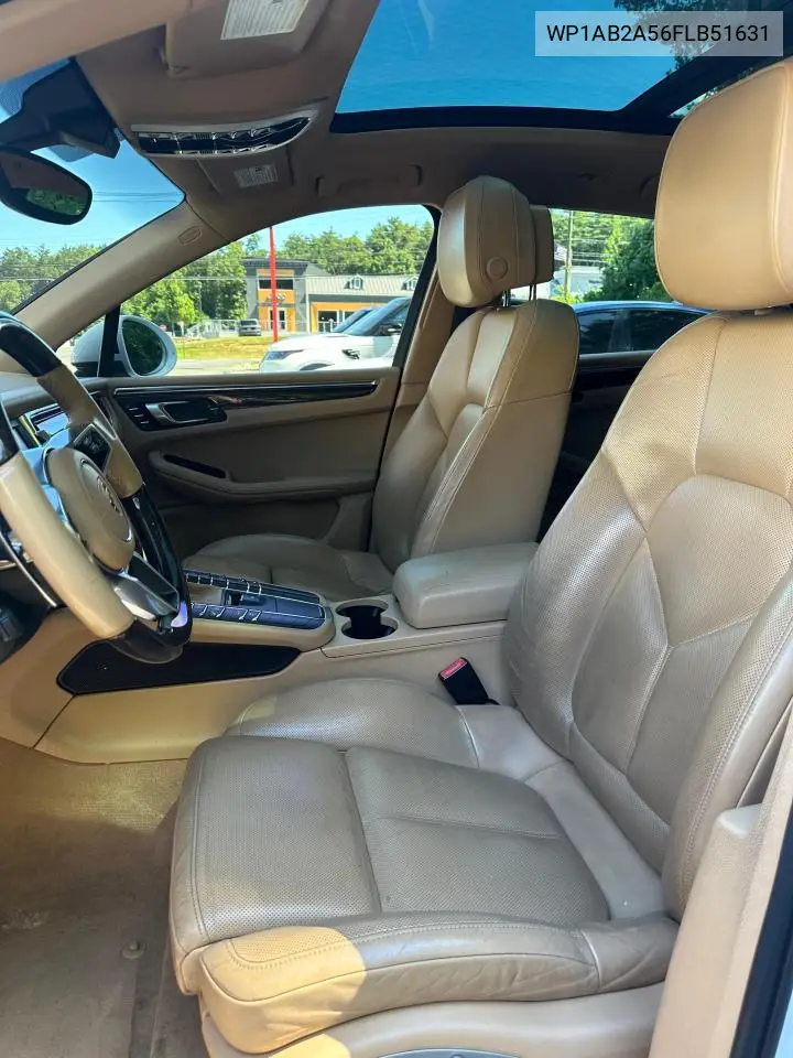 2015 Porsche Macan S VIN: WP1AB2A56FLB51631 Lot: 57847436