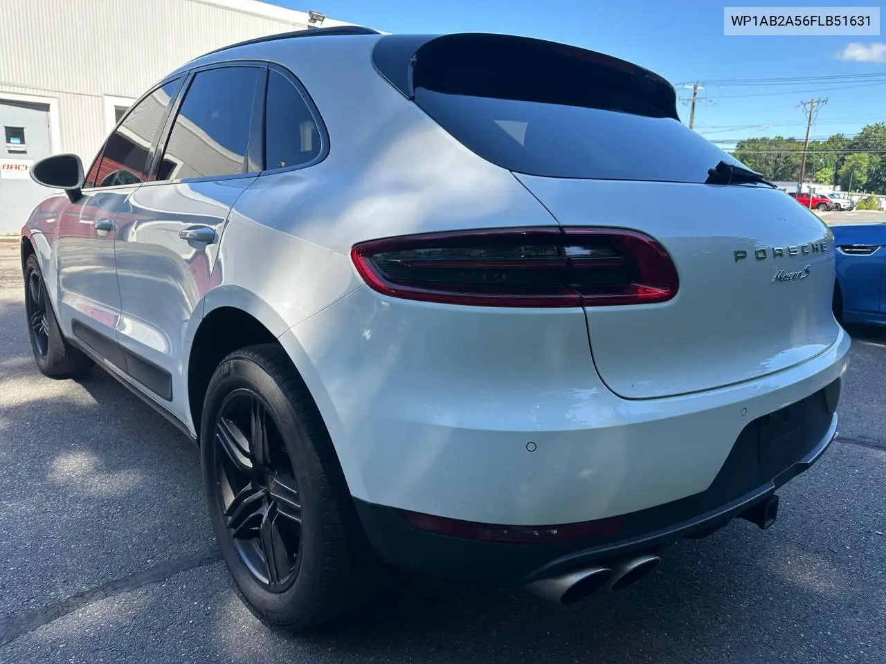 2015 Porsche Macan S VIN: WP1AB2A56FLB51631 Lot: 57847436