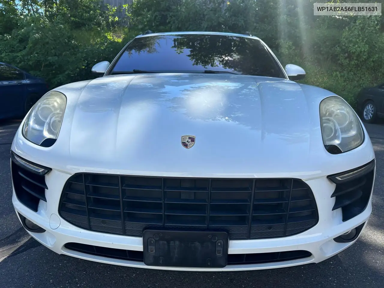 2015 Porsche Macan S VIN: WP1AB2A56FLB51631 Lot: 57847436