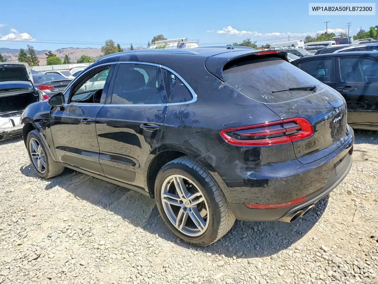 2015 Porsche Macan S VIN: WP1AB2A50FLB72300 Lot: 58513466
