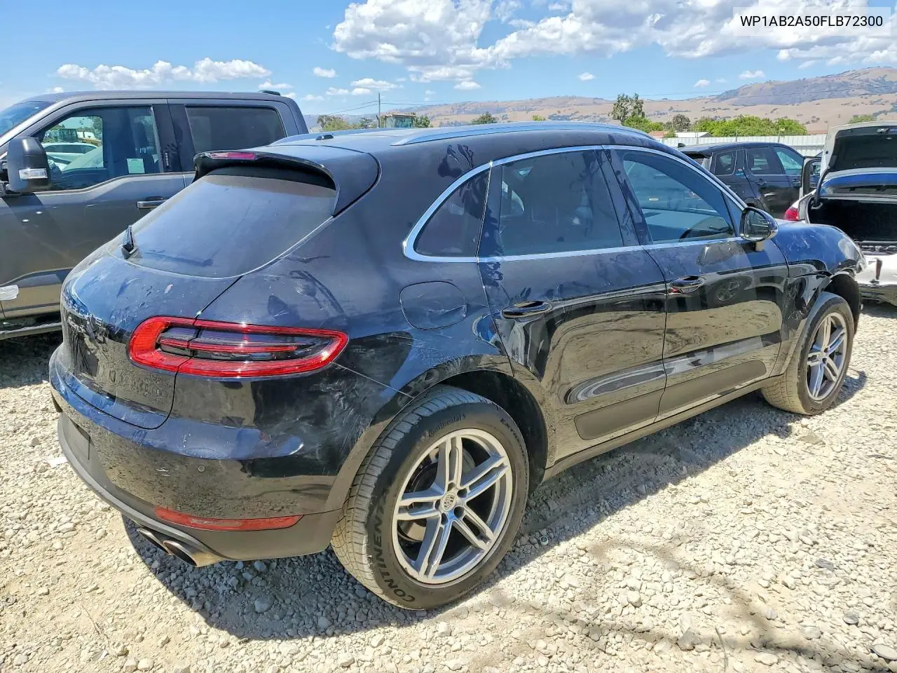 2015 Porsche Macan S VIN: WP1AB2A50FLB72300 Lot: 58513466